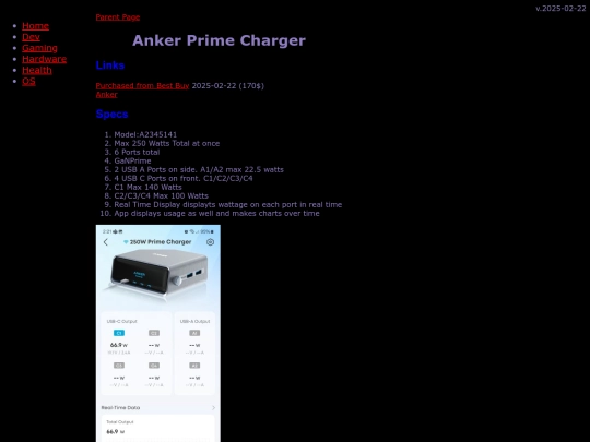 hardware/laptops/work/AnkerPrimeCharger screenshot