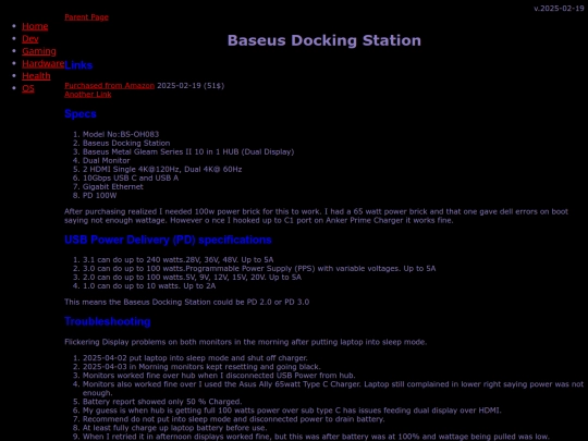 hardware/laptops/work/BaseusDockingStation screenshot