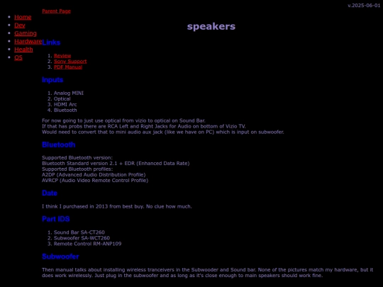 hardware/speakers/sony_sa_ct260h screenshot