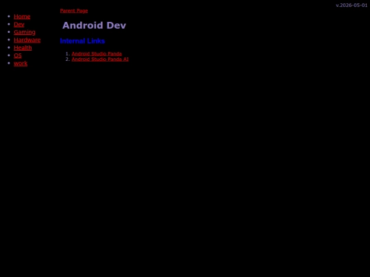 os/android/dev/AndroidDev screenshot