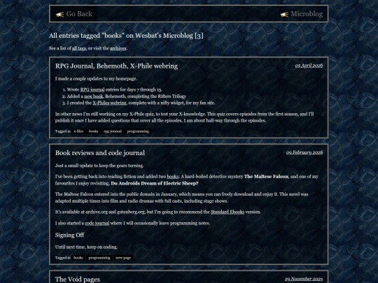 news/books screenshot