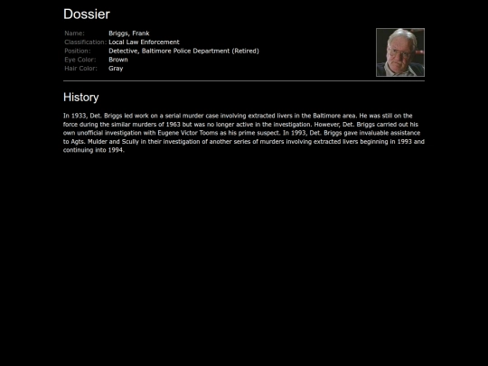 x-files/case-files/dossier/f_briggs screenshot
