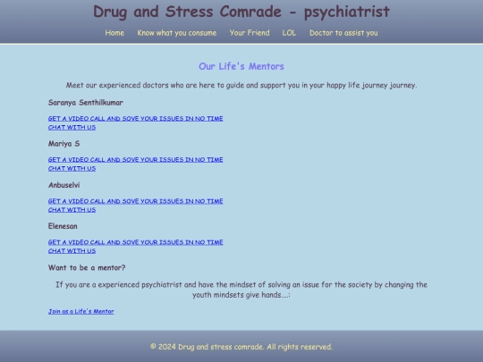 drug/doctor screenshot