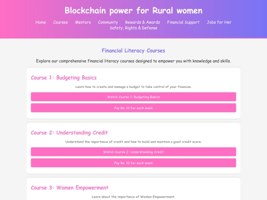empower-her/courses screenshot
