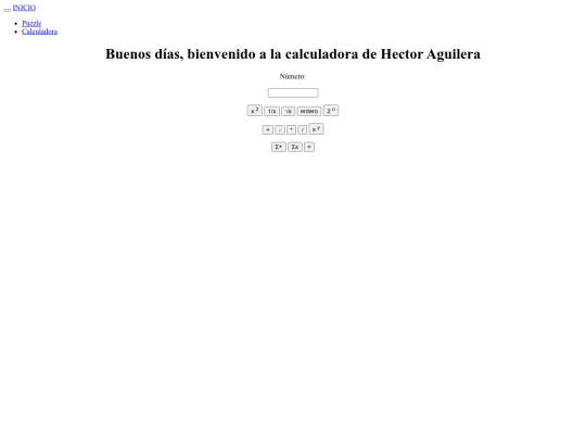 calculadorajquery screenshot