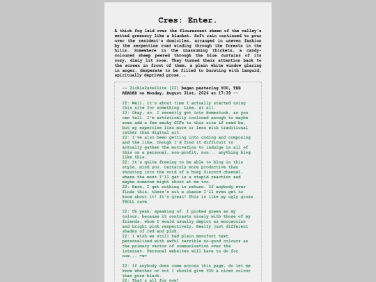 pesterlogEntries/1 screenshot