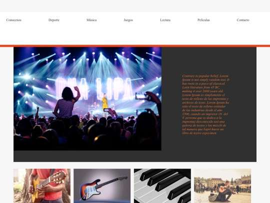 ap.web trabajo clase/Ociomusica screenshot