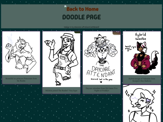 art/doodles screenshot