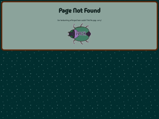 not_found screenshot