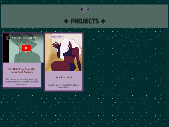 projects screenshot