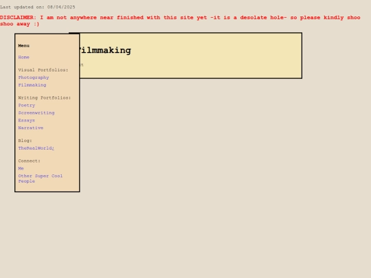 pages/filmmaking screenshot