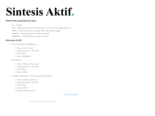 post/books screenshot