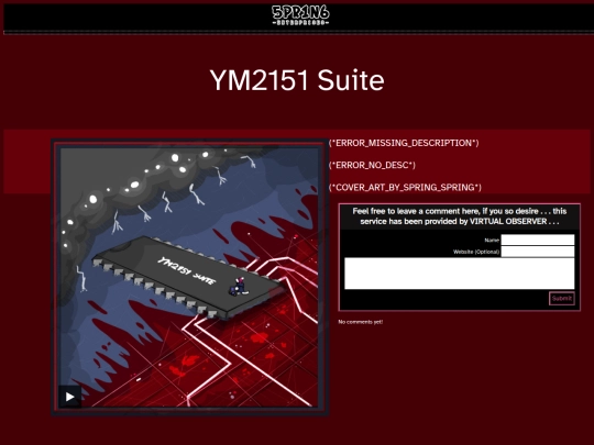 fine_albums/YM2151_suite screenshot