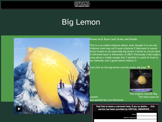 fine_albums/biglemon screenshot
