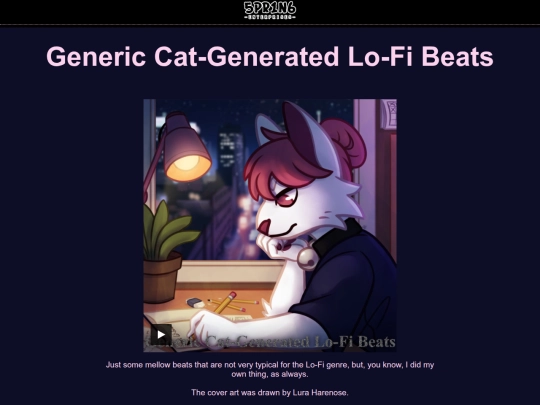 fine_albums/generic_cat_generated_lofi_beats screenshot