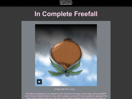 fine_albums/in_complete_freefall screenshot