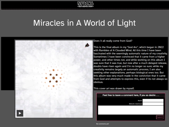 fine_albums/miracles_in_a_world_of_light screenshot