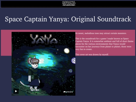 fine_albums/space_captain_yanya_original_soundtrack screenshot
