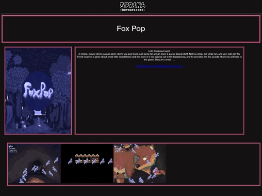 wuffly_wruffly_games/foxpop screenshot