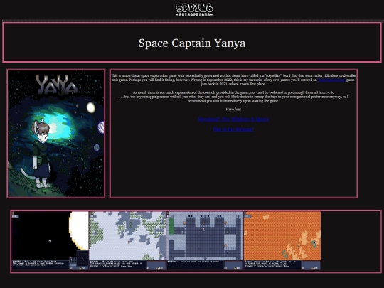 wuffly_wruffly_games/space_captain_yanya screenshot