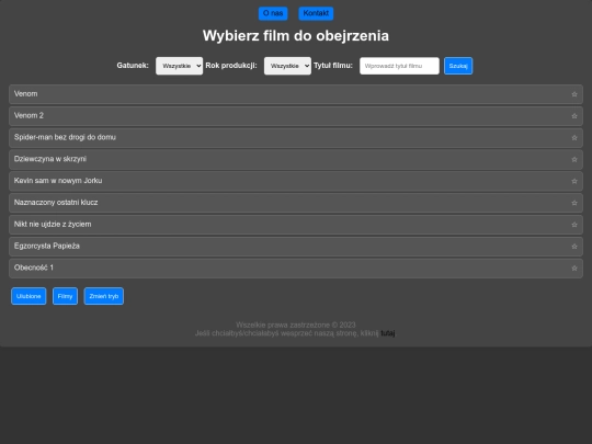 filmy/strgłowna screenshot