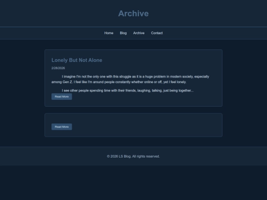 archive screenshot