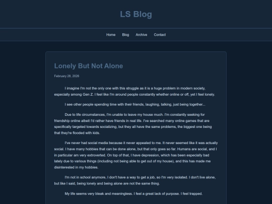 blog screenshot