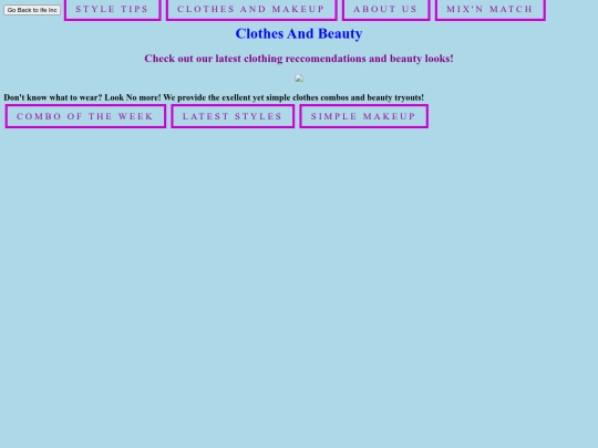 clothesandmakeup screenshot