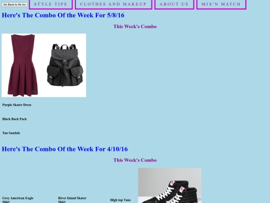 comboweek.clothesandmakeup screenshot