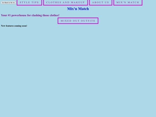 mixnmatch screenshot
