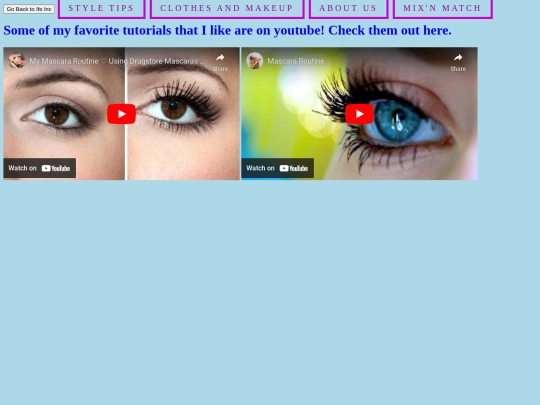tutorials.simplemakeup.clothesandmakeup screenshot