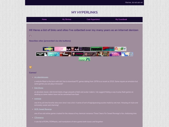 hyperlinks screenshot