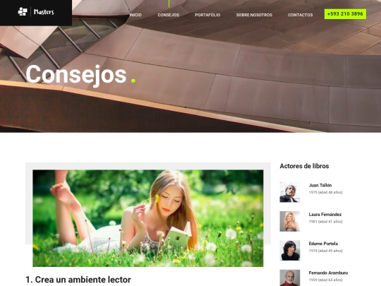 blog screenshot