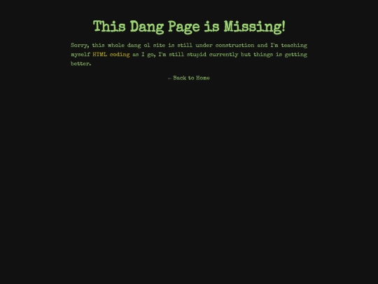 not_found screenshot