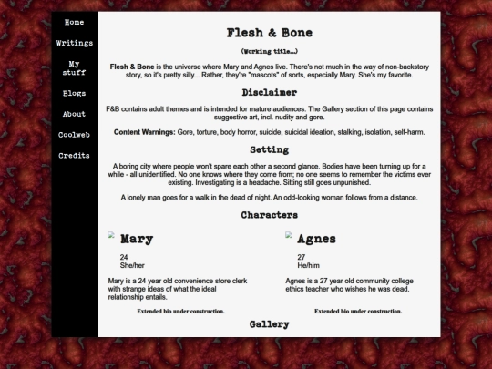 fleshandbone screenshot