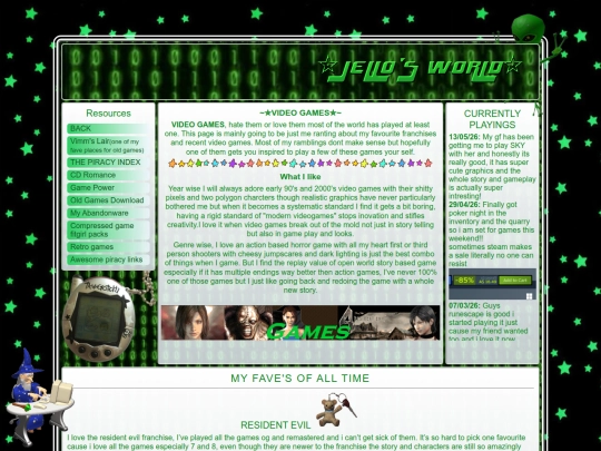 games screenshot