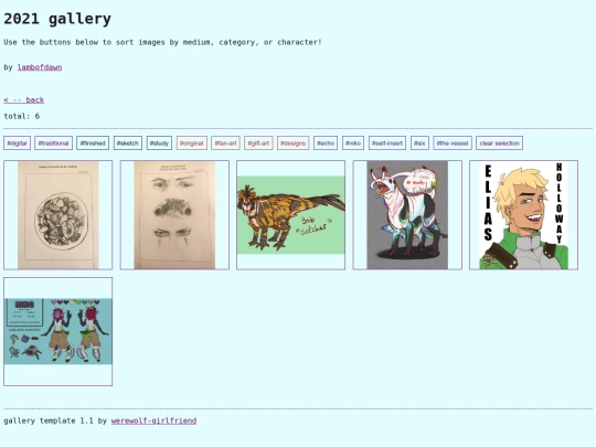 gallery/2021 screenshot