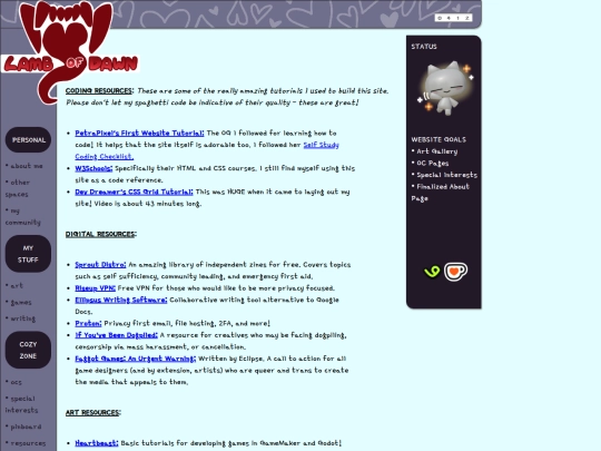 resources screenshot