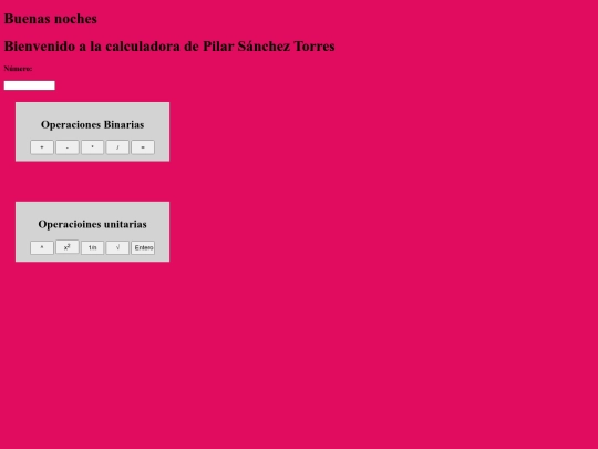 Calculadora screenshot