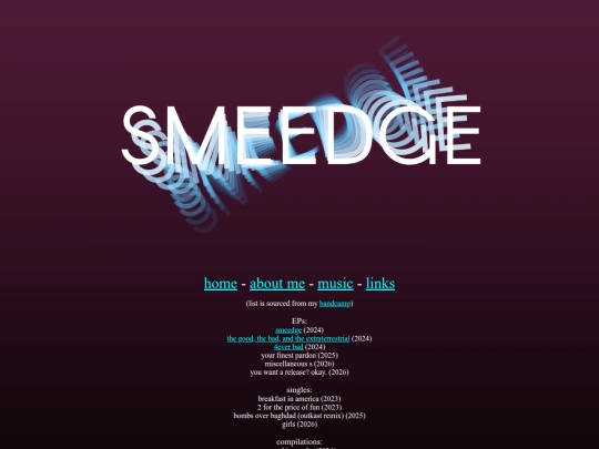 discography screenshot