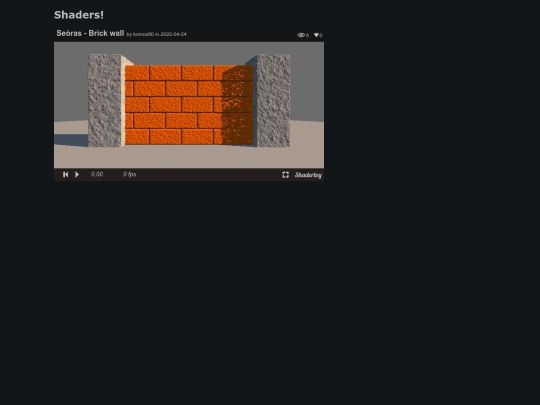 shaders screenshot