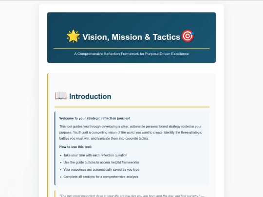 Vision Mission Tactics Development screenshot