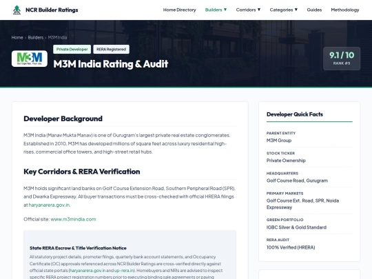 builders/m3m screenshot