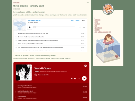 blog/three_albums_january_2023 screenshot
