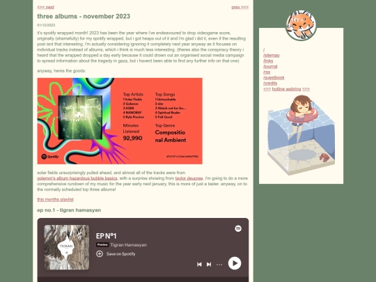 blog/three_albums_november_2023 screenshot