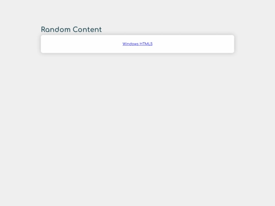 randomlist screenshot