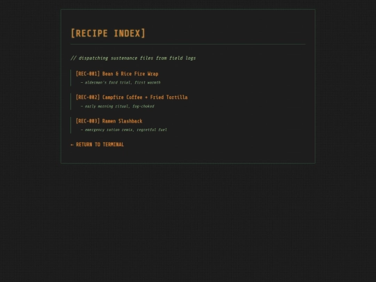 recipes/recipes screenshot