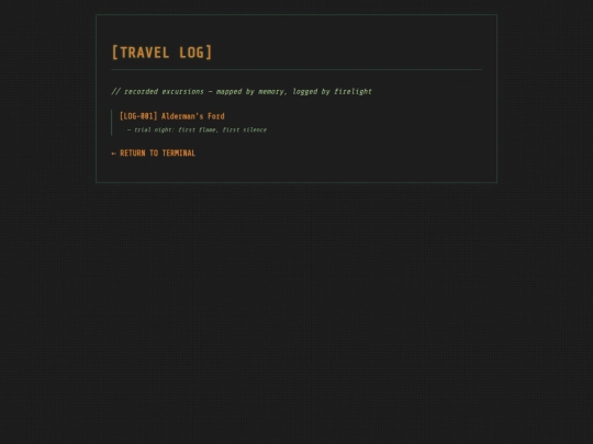travel/travel-log screenshot