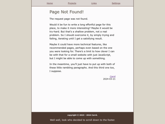 not_found screenshot