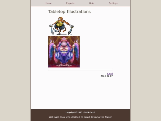 tabletop-illustrations screenshot